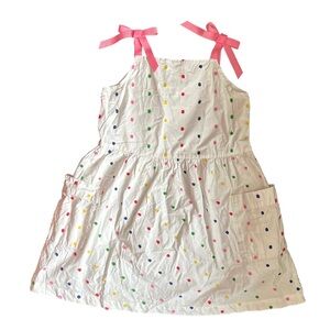 Hanna Andersson Ribbon Sundress 120/6-7
